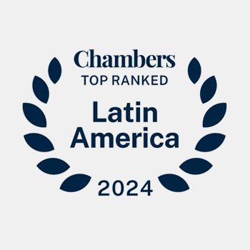 Logo Chambers Top Ranked Latin America 2024